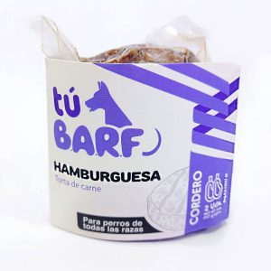 Hamburguesa de Cordero BARF