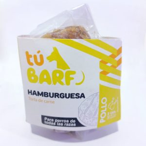 Hamburguesa de Pollo BARF