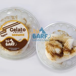 Gelato Artesanal sabor Brownie